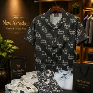 zafran fabric Half Sleeve Print Shirt
