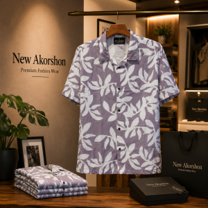 zafran fabric Half Sleeve Print Shirt