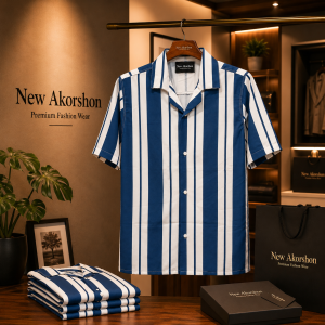 Pure Cotton Half Sleeve Print Shirt